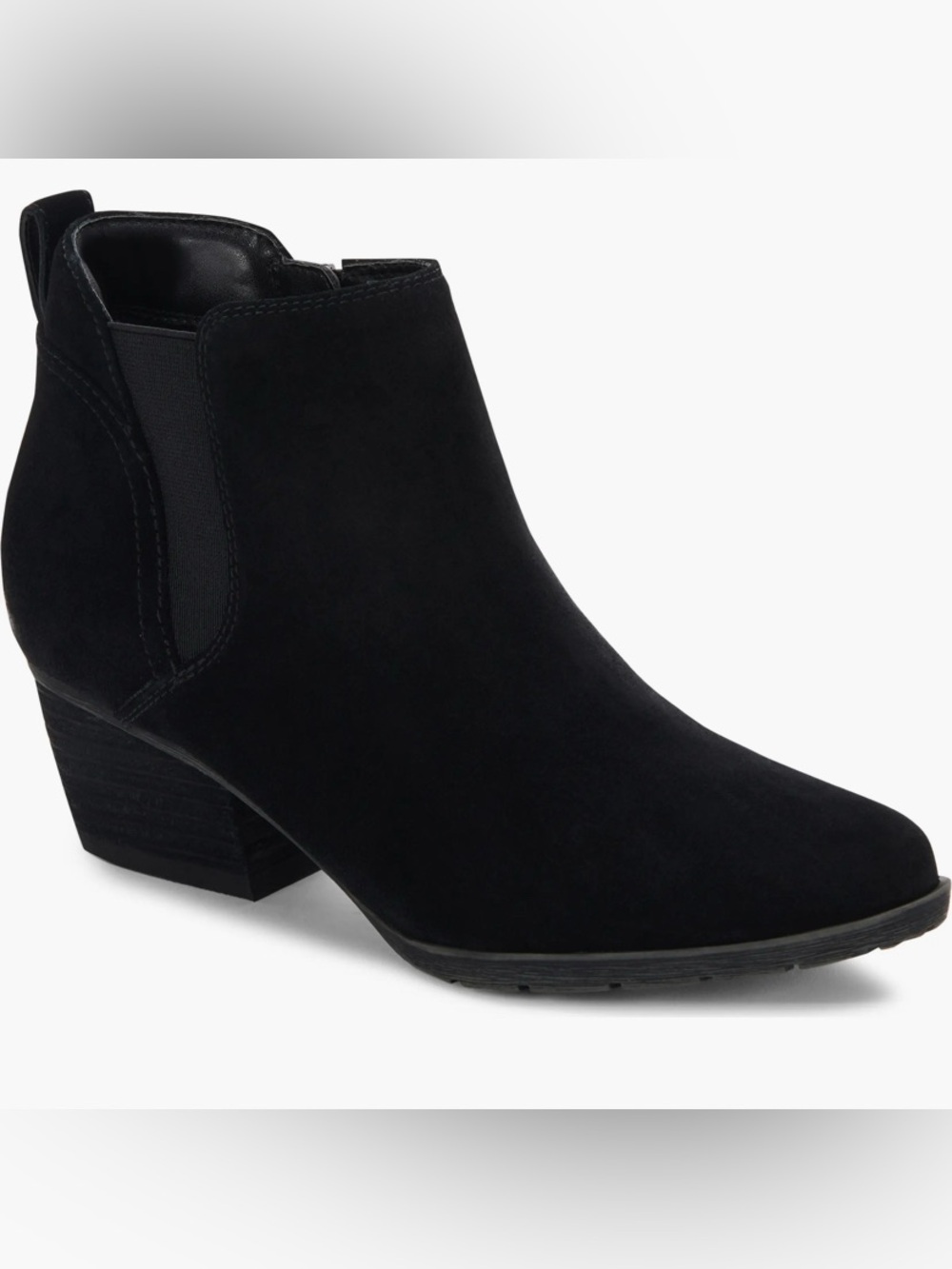 Blondo Victory waterproof black suede booties